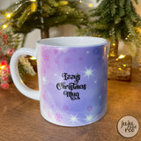 winter sparkles - personalised mug