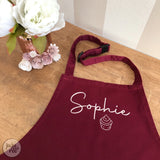 personalised children’s apron - navy blue