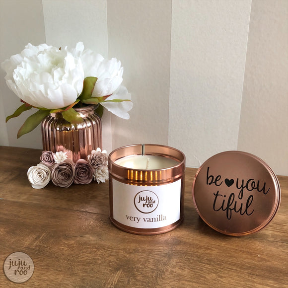 be you tiful - soy wax candle
