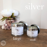 personalised bridal party - soy wax candle