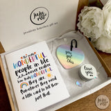 andyoucanquoteme card - letterbox gift set