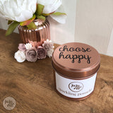 choose happy - soy wax candle