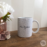 personalised name and tea / coffee order - mug