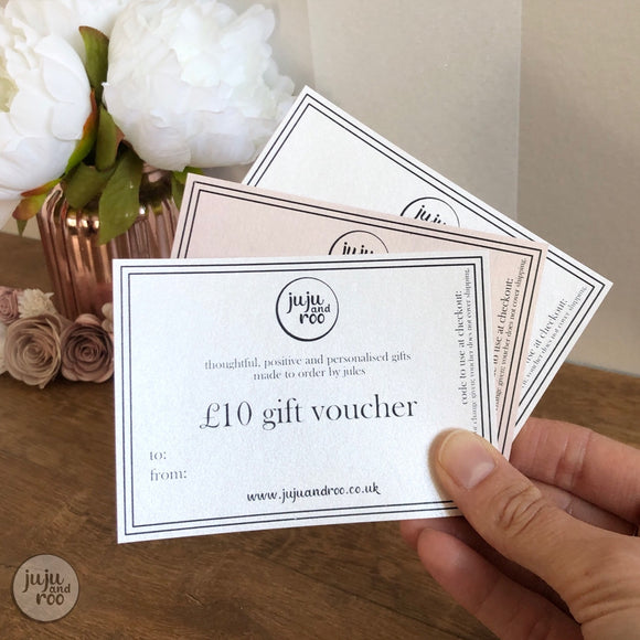juju and roo gift voucher