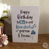 and you can quote me - card collection