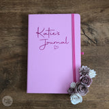 (personalised name)‘s journal