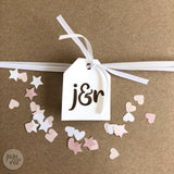 monogram initial - soy wax candle
