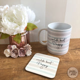 “for him” gift box - mug, coaster and hot chocolate