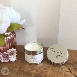 thank you! - soy wax candle