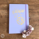 your handwriting - personalised notebook